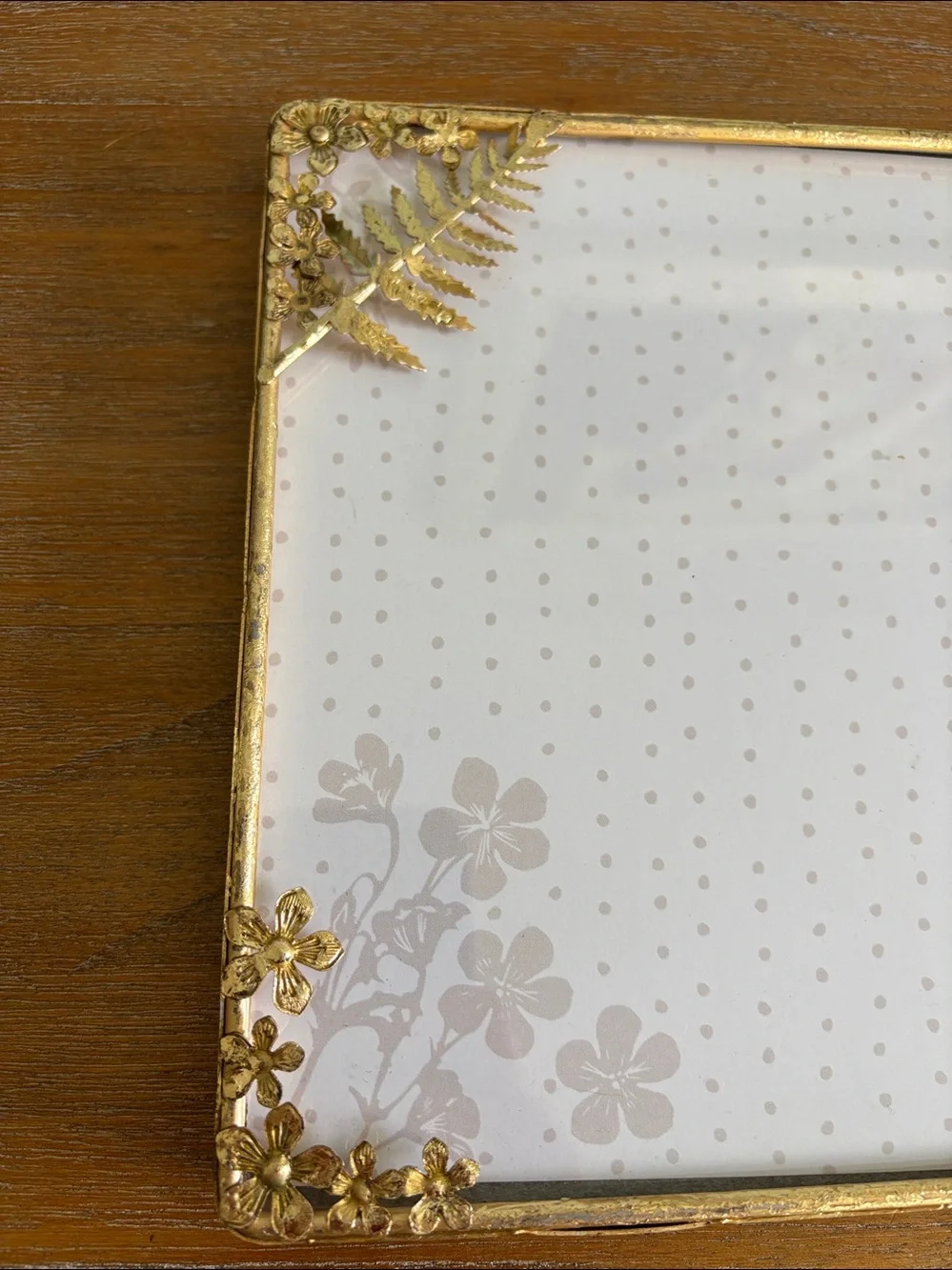 Anthropologie Large Hollywood Gallery Frame in Gold, 8x10, New in Box